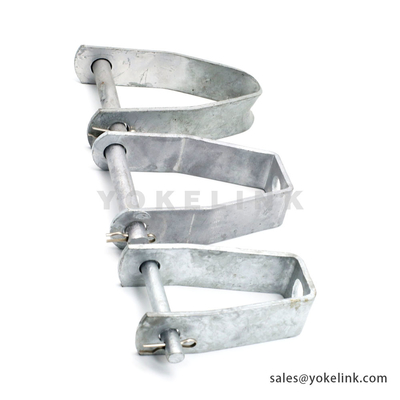 ANSI/IEEE C135.20 Spool Insulator Secondary Clevi Iron D Brackets For Electric Power Fitting