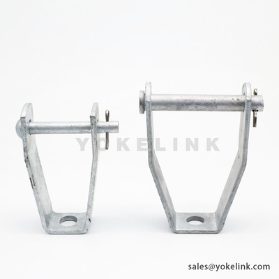 ANSI/IEEE C135.20 Spool Insulator Deadend Clevis D Iron Bracket For  Pole Line Hardware