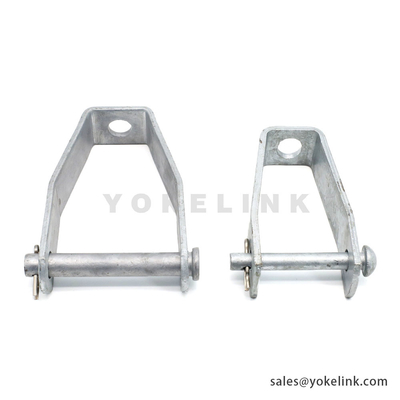 ANSI/IEEE C135.20 Spool Insulator Deadend Clevis D Iron Bracket For  Pole Line Hardware