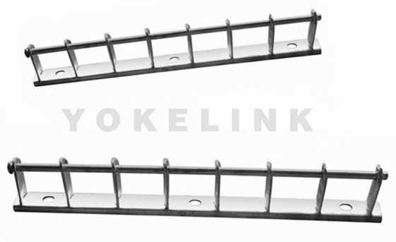 Heavy-Duty 4-Wire Clevis Secondary Rack Single Spool for Pole Line Hardware