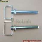 Made in China High-strength steel Red head hitch pin with clip pin With good price