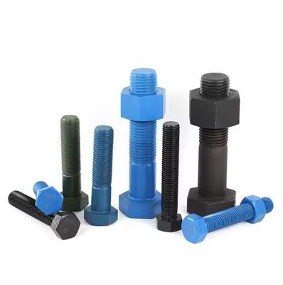 ASME B18.31.1 PTFE Stud Bolt A193 B7 Threaded Rod Stud Bolts for Structural Fasteners