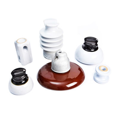 54-4 33kv Medium Voltage Porcelain Ceramic Guy Strain Stay Insulator