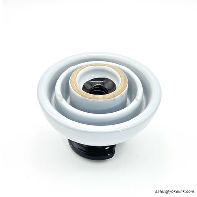 55-7 Electrical Porcelain Ceramic Pin Type Insulators For Poleline Hardware