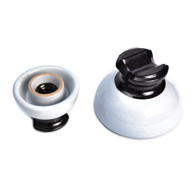 ANSI 55-5 Pin Type Electrical Porcelain Insulator For Poleline Hardware