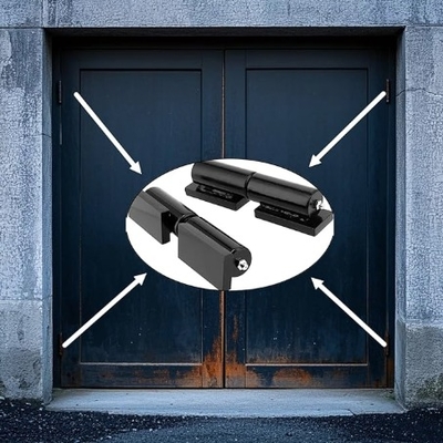 Heavy Duty Steel Weld-on Bullet Hinges With grease fitting