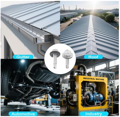 Self Drilling Screw Roofing Hex Washer Head Screw