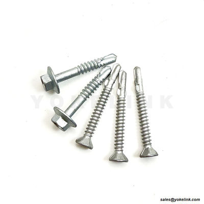Cross-Slotted Head Roof Sheet Metal Self Tapping Screws