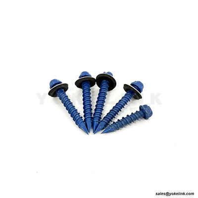 1/4'' Flat Head High Low Thread Concrete Screw Anchor