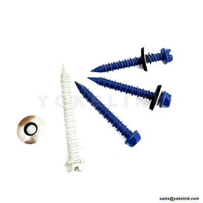 3/16'' Masonry Screw Blue coating Concrete Anchor Screws