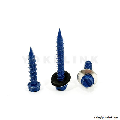 3/16'' Masonry Screw Blue coating Concrete Anchor Screws