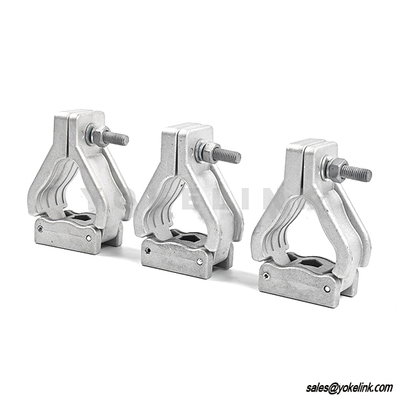 High Quality 35-36mm Cast Aluminium Trefoil Cable Cleat