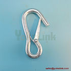 Metal Zinc Plated Locking Carabiner Spring Snap Hook 10 X 100 mm