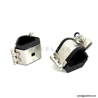 IEC61914 Stainless Steel Trefoil Type Cable Cleats FF-T For 11kv 33kv