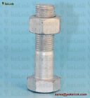 1-1/8" ASTM F3125 TYPE A449 Hex Heavy Bolt with A563 DH Nut & F436 Washer