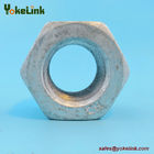 Forged Steel 1-3/8"-6 ASTM A194 2H Heavy Hex Nut  Galvanized with A325 Bolts