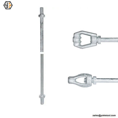 Extension Anchor Rod | HDG Guy Rod Coupling | Yokelink