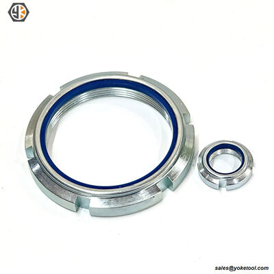 DIN 981 Slotted Round Locknut | KM Series Bearing Lock Nut for Shafts