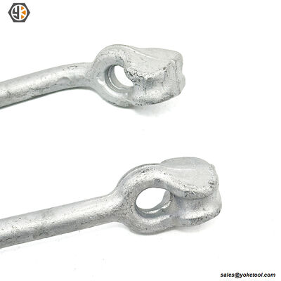 5/8'' Thimble Eye Bolt Drop Forged HDG IEEE C135.1 & CSA C83 SEC Compliant Poleline Fastener