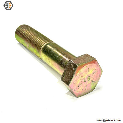 3/4" Hex Head Bolt | Hot Dip Galvanized | 18,300 lbs Tensile | Utility Fasteners