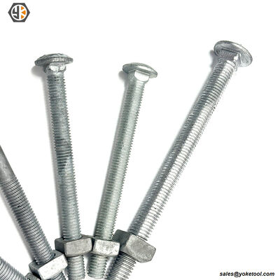 3/8'' Carriage Bolt HDG IEEE C135.1 & CSA C83 SEC Compliant Poleline Fastener