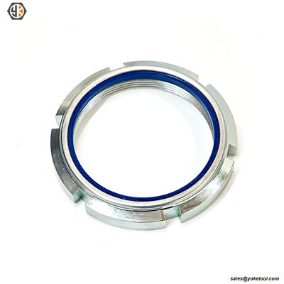 DIN981 Stainless Steel Round Slotted Shaft Nut Rolling Bearing Lock Nuts for Mechanical Parts