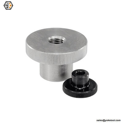 M3 M4 M5 M6 M8 M10 GB835 DIN653 Black Steel Knurl Flat Head Hand Tighten Thumb Screw