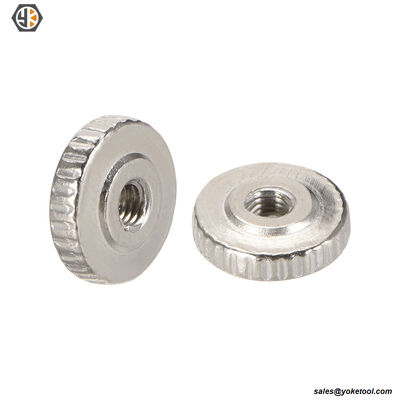 DIN466 Stainless Steel Knurled Thumb Nuts With Collar M3 M4 M5 M6 M8 M10