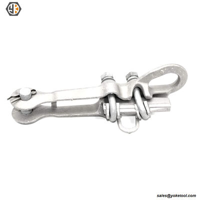 Straight Line Strain Clamp | A356-T6 Aluminum LPDC Casting | Overhead Line Strain Clamp