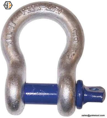3/8'' D Ring Anchor Shackles Galvanized Screw Pin Heavy Duty Shackle