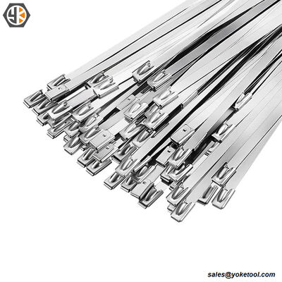 Cable Tie 304 Stainless Steel Cable Ties Ball Lock Uncoated Ties