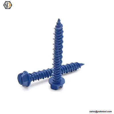 3/16'' Masonry Screw Blue coating Concrete Anchor Screws