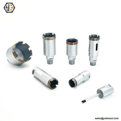 Laser Welded Diamond Core Drill Bits For Reinforced Concrete