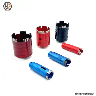 Laser Welded Diamond Core Drill Bits For Reinforced Concrete