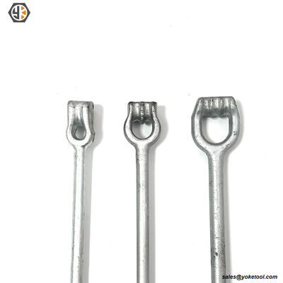 ASTM F1554 Grade105 Anchor Rod Galvanized With DH Nut Washer
