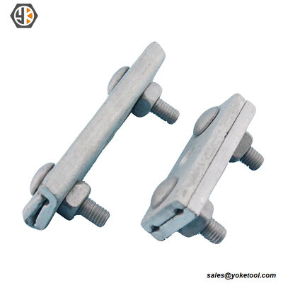 Hot DIP Galvanized Double Groove Cable Suspension Wire Clamp