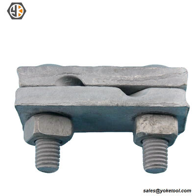 Hot DIP Galvanized Double Groove Cable Suspension Wire Clamp