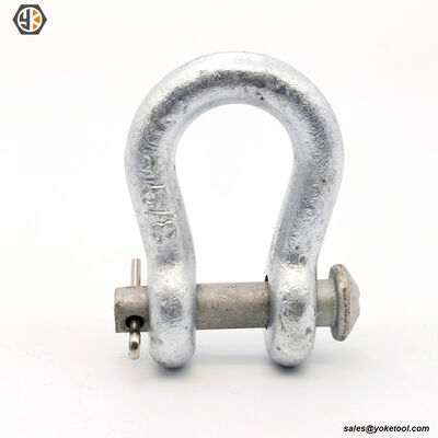 Power Fitting Forged Anchor Shackle U type for Overhead Line
