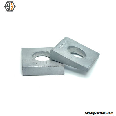ASTM F436 hardened Square Beveled Washers