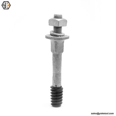 Forged Crossarm Pin Long Shank for wood crossarm