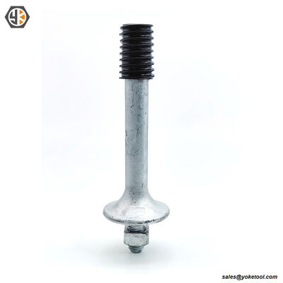 Forged Crossarm Pin Long Shank for wood crossarm