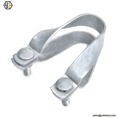 Galvanized Steel 1-3/8 x 1-3/8  cross connectors Aluminum Cross Connects - Purlin Clamps for Greenhouse