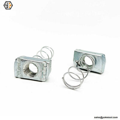 Solar Panel Mounting Spring Nut with Plastic Wing