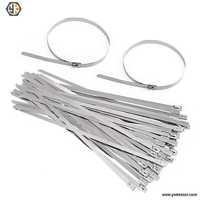 304 316 Self-Lock Ball-Lock Polyester Coated Tie with UL&Dnv Tests