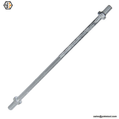 HDG Per ASTM A153 Extension Anchor Rod With Twin Triple Eye Nuts