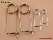 Carbon steel Spring Wire Coiled Tension Safety Pin, Diaper Pin Zinc Finish Safety Pin Wire