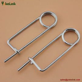 Stainless steel Spring Wire Coiled Tension Safety Pin, Diaper Pin Zinc Finish Safety Pin Wire