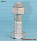 M12 ASTM F3125M Grade A325M Hot Dipped Galvanized Steel Structural Bolt w/A563 DH Nut & F436 Washer