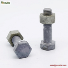 M16 ASTM F3125M Grade A325M Hot Dipped Galvanized Steel Structural Bolt w/A563 DH Nut & F436 Washer