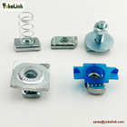 Zinc plating Steel M6 Strut Channel Spring Nut with plastic wing
